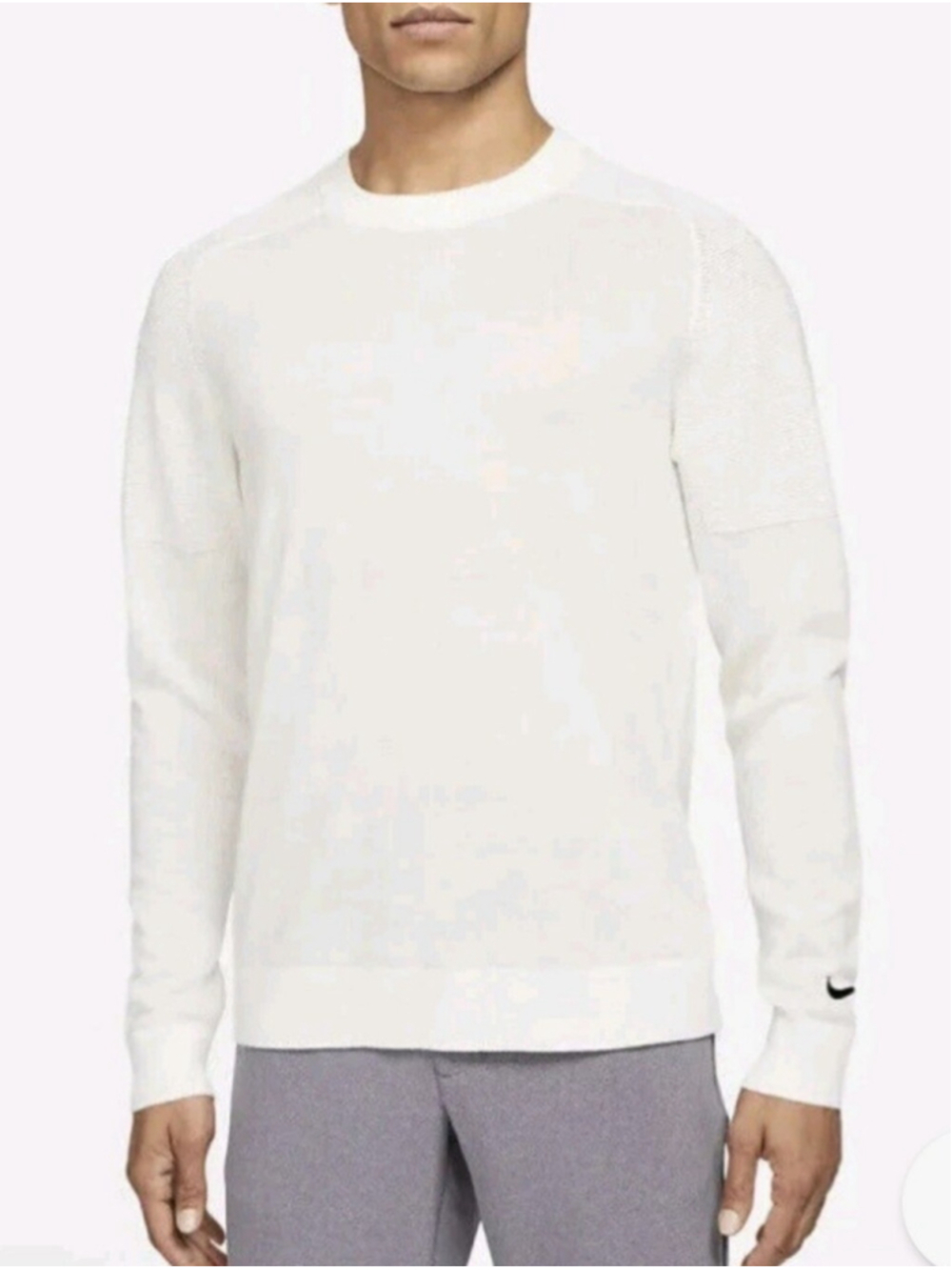 NIKE Tiger Woods Sweater Embroidred Logp Sz L